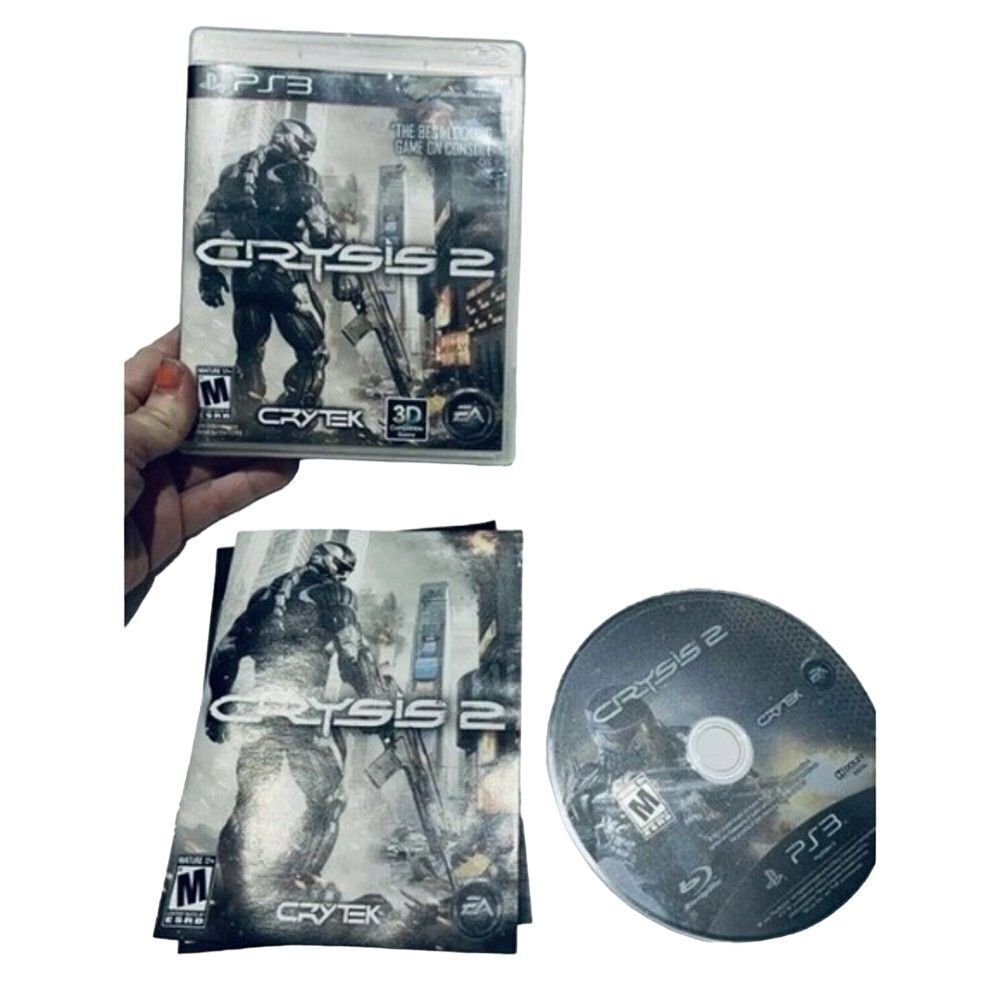BCD Game Crysis 2 ps3 PlayStation 3‎ Video Action Mature Complete
